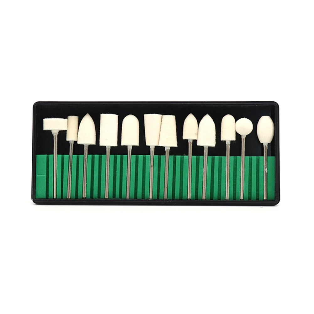 12pcs Rotary Tool Wool Engraver Abrasive Tools Polishing Buffing Wheel Grinding Head 2.35mm Shank Equipment Power Tools
12pcs Rotary Tool Wool Engraver Abrasive Tools Polishing Buffing Wheel Grinding Head 2.35mm Shank Equipment Power Tools