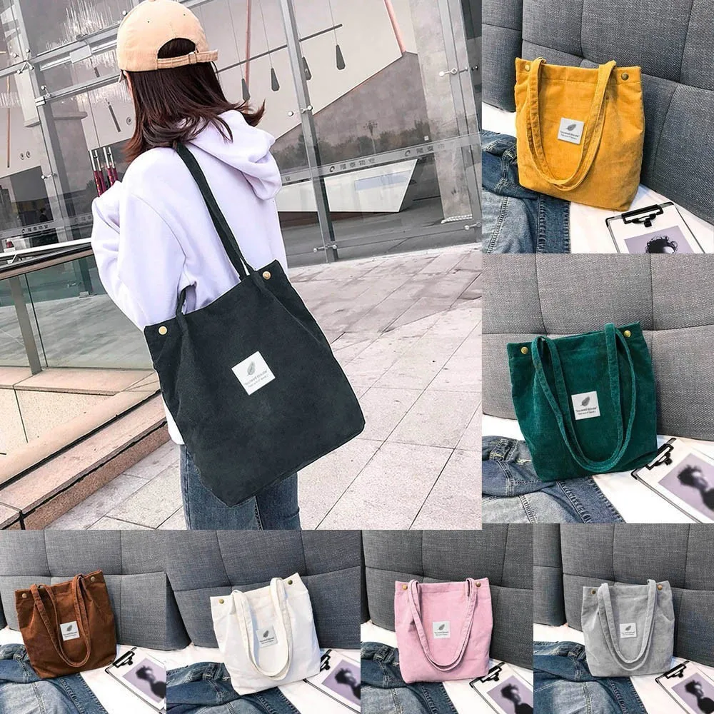 Fashion Travel Color Tote Shoulder Women Satchel Hand Bag Corduroy Bag Bag Bag Shoulder Bags
Fashion Travel Color Tote Shoulder Women Satchel Hand Bag Corduroy Bag Bag Bag Shoulder Bags