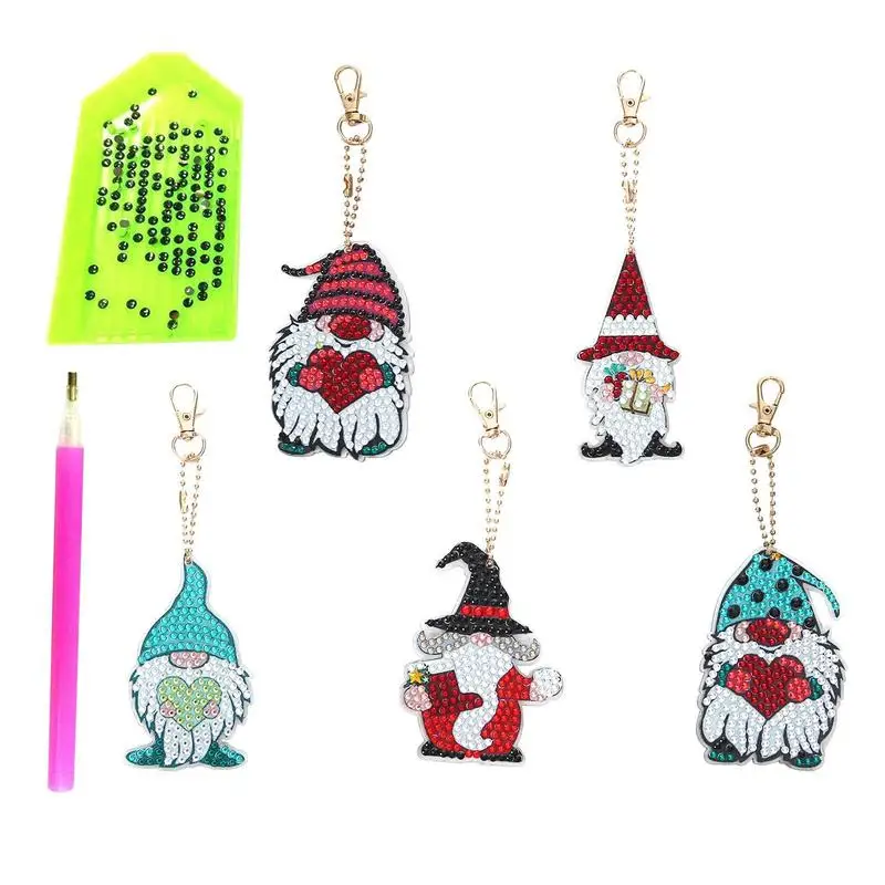 Christmas Diamond Art Keychains 5 Pcs Gnomes Christmas Diamond Art Key Chain Diamond Dot Christmas Ornament 5d Diamond DIY
Christmas Diamond Art Keychains 5 Pcs Gnomes Christmas Diamond Art Key Chain Diamond Dot Christmas Ornament 5d Diamond DIY