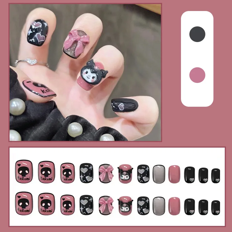 24 pieces/set, nail plate with bow, different styles, full coverage nails, fashionable manicure false nails, girl false nails
24 pieces/set, nail plate with bow, different styles, full coverage nails, fashionable manicure false nails, girl false nails