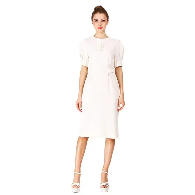 100% Mulberry Silk Dresses Ladiees Printed Silk Twill Cardigan Dress Summer Solid O Neck Temperament Long Skirts For Women
100% Mulberry Silk Dresses Ladiees Printed Silk Twill Cardigan Dress Summer Solid O Neck Temperament Long Skirts For Women