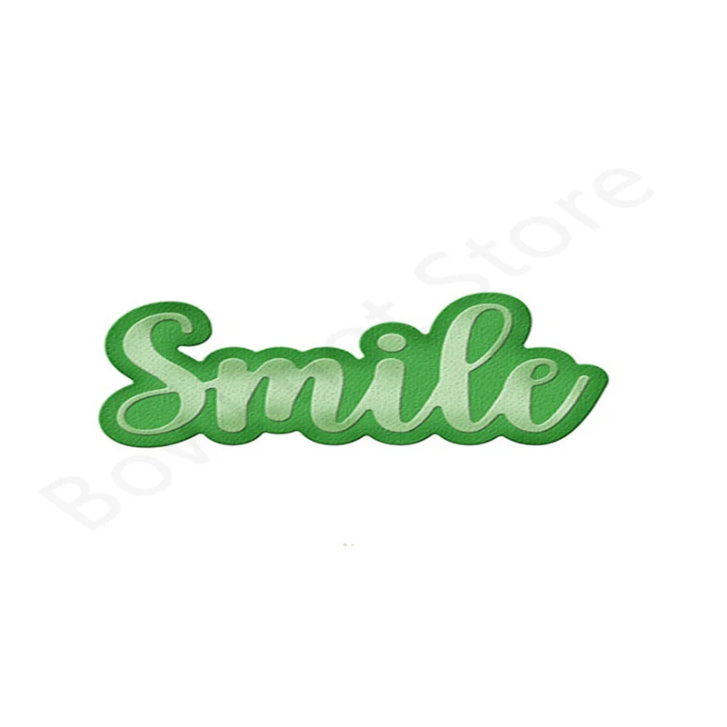 Smile Metal Cutting Dies No Stamps For Diy Decorating Scrapbooking Paper Cards Album Craft Dies Words Dies
Smile Metal Cutting Dies No Stamps For Diy Decorating Scrapbooking Paper Cards Album Craft Dies Words Dies