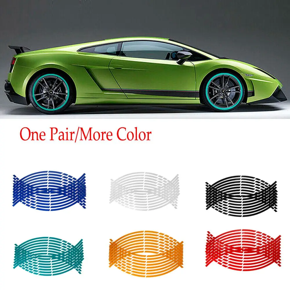 Hot Auto Accessories Personality Motorbike Decals Reflective Rim Tape Tire Strips Wheel Sticker
Hot Auto Accessories Personality Motorbike Decals Reflective Rim Tape Tire Strips Wheel Sticker
