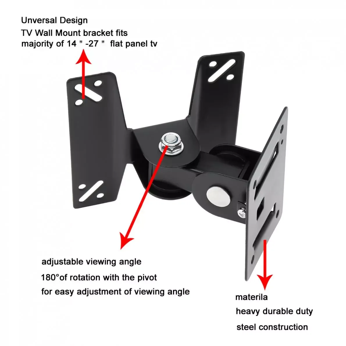 2023Universal 20KG Wall Mount Bracket Flat Panel Frame Mounts with Gradienter for 14 - 42 Inch LCD LED Monitor Flat Panelsolar p 
2023Universal 20KG Wall Mount Bracket Flat Panel Frame Mounts with Gradienter for 14 - 42 Inch LCD LED Monitor Flat Panelsolar p