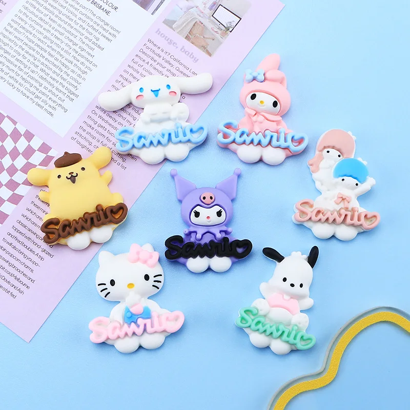 5 шт. Sanrios Hello Kitty Cinnamoroll Kuromi моя мелодия DIY резиновые аксессуары мультяшное слово значок Телефон Фонарик шпилька для волос подвеска ювелирные изделия
5 шт. Sanrios Hello Kitty Cinnamoroll Kuromi моя мелодия DIY резиновые аксессуары мультяшное слово значок Телефон Фонарик шпилька для волос подвеска ювелирные изделия