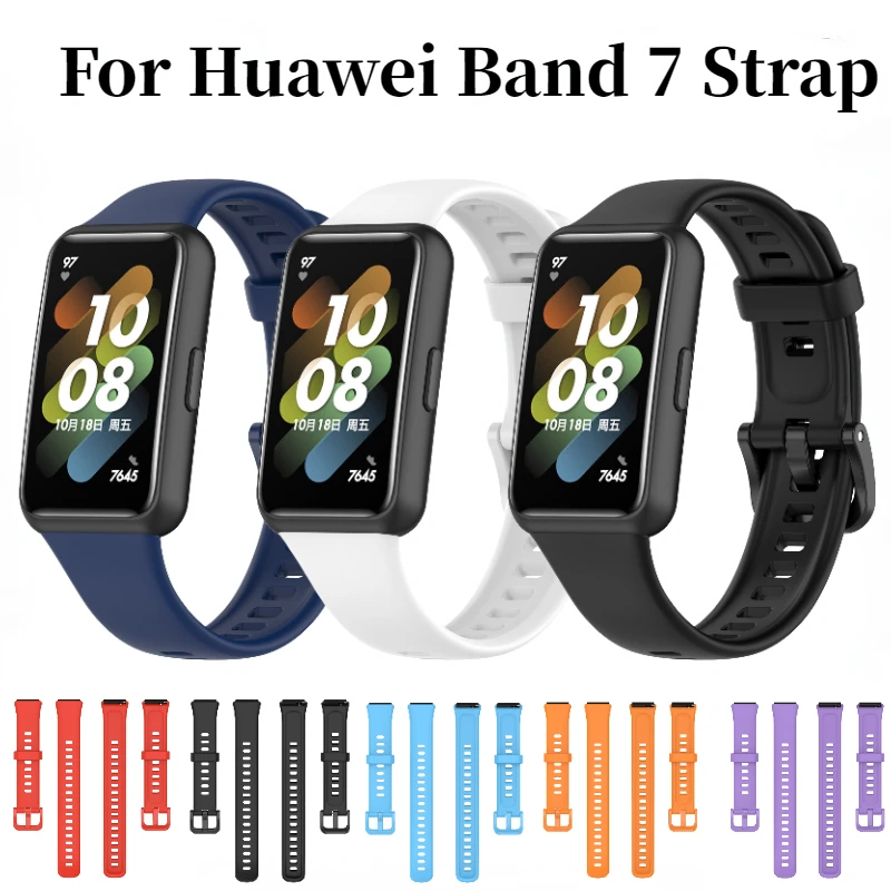 Ремешок силиконовый для Huawei Band 7, оригинальный спортивный сменный Браслет для смарт-часов Huawei Band 7
Ремешок силиконовый для Huawei Band 7, оригинальный спортивный сменный Браслет для смарт-часов Huawei Band 7