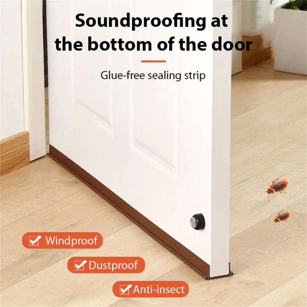 Home Accessories Tools Dust Blocker Wave Anti-cold Doors Gap Filler Pvc Sound Noise Proof Sealing Strip Door Draft Stopper
Home Accessories Tools Dust Blocker Wave Anti-cold Doors Gap Filler Pvc Sound Noise Proof Sealing Strip Door Draft Stopper