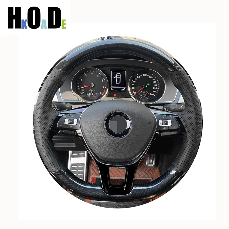 For Volkswagen VW Golf 7 Mk7 New Polo Jetta Passat B8 Tiguan 2017 Sharan 2016 2017 Black Car Steering Wheel Cover
For Volkswagen VW Golf 7 Mk7 New Polo Jetta Passat B8 Tiguan 2017 Sharan 2016 2017 Black Car Steering Wheel Cover