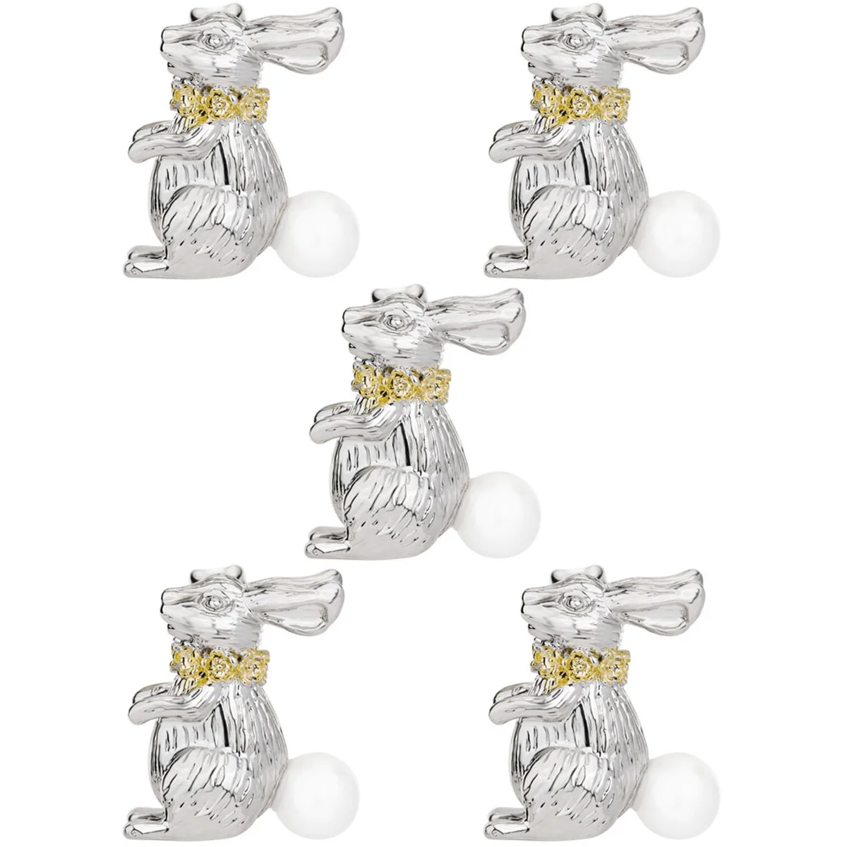 5 Pieces Pearl Brooch Bunny Ornament Retro Gifts Decorative Brooches Ornaments Girls Bunny Gift Girls Decorate Rabbit Brooch
5 Pieces Pearl Brooch Bunny Ornament Retro Gifts Decorative Brooches Ornaments Girls Bunny Gift Girls Decorate Rabbit Brooch