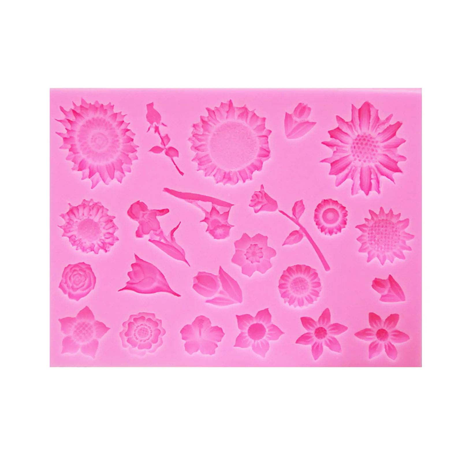 Silicone Cake Chocolate Decor DIY Spring Flower Shape Baking Cake Molds Silicone Set Candy Makers Kit Decorating Supplies 
Silicone Cake Chocolate Decor DIY Spring Flower Shape Baking Cake Molds Silicone Set Candy Makers Kit Decorating Supplies