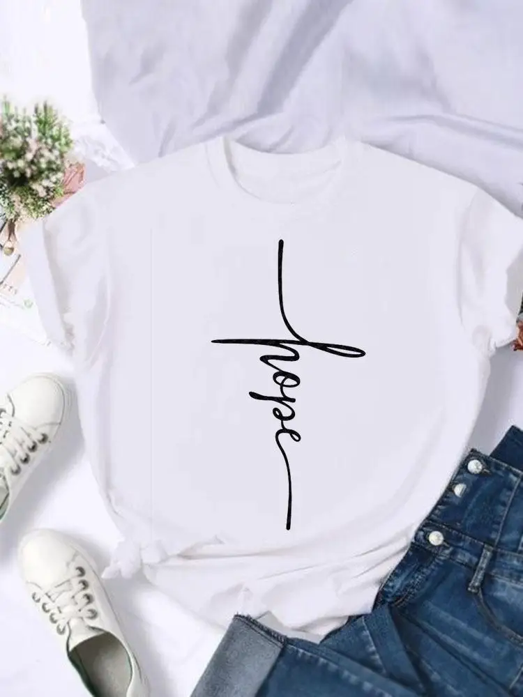 Casual Top Tshirts Cartoon Short Sleeve Fashion Print T Shirt Summer Letter Trend 90s Cute Women Female Graphic Tee T-Shirt
Casual Top Tshirts Cartoon Short Sleeve Fashion Print T Shirt Summer Letter Trend 90s Cute Women Female Graphic Tee T-Shirt