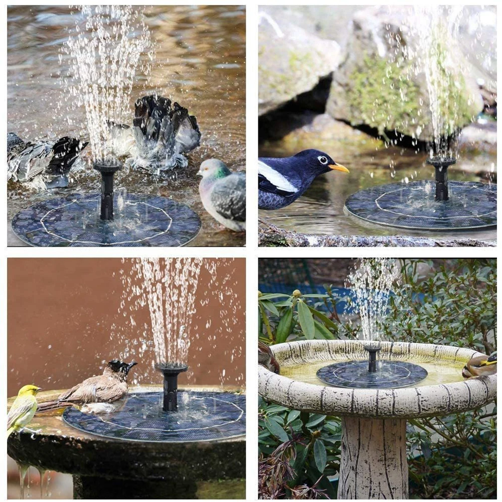 Solar Floating Water Fountain Bird Bath Fountain Pump Pond Decoration Solar Powered Fountain Water Pump For Garden And Patio
Solar Floating Water Fountain Bird Bath Fountain Pump Pond Decoration Solar Powered Fountain Water Pump For Garden And Patio