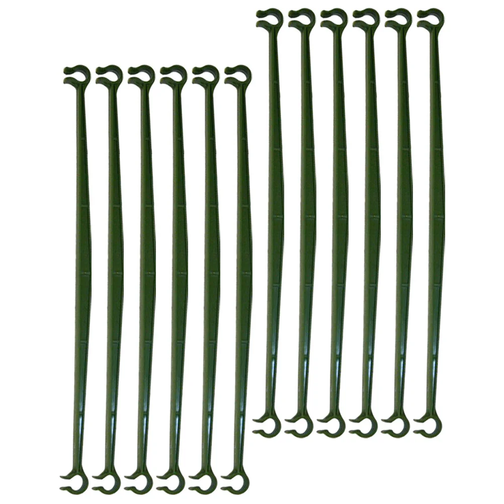 12 Pcs Plastic Flower Pots Pile Arm Tomato Cage Support Rod Planter Trellis Supports
12 Pcs Plastic Flower Pots Pile Arm Tomato Cage Support Rod Planter Trellis Supports