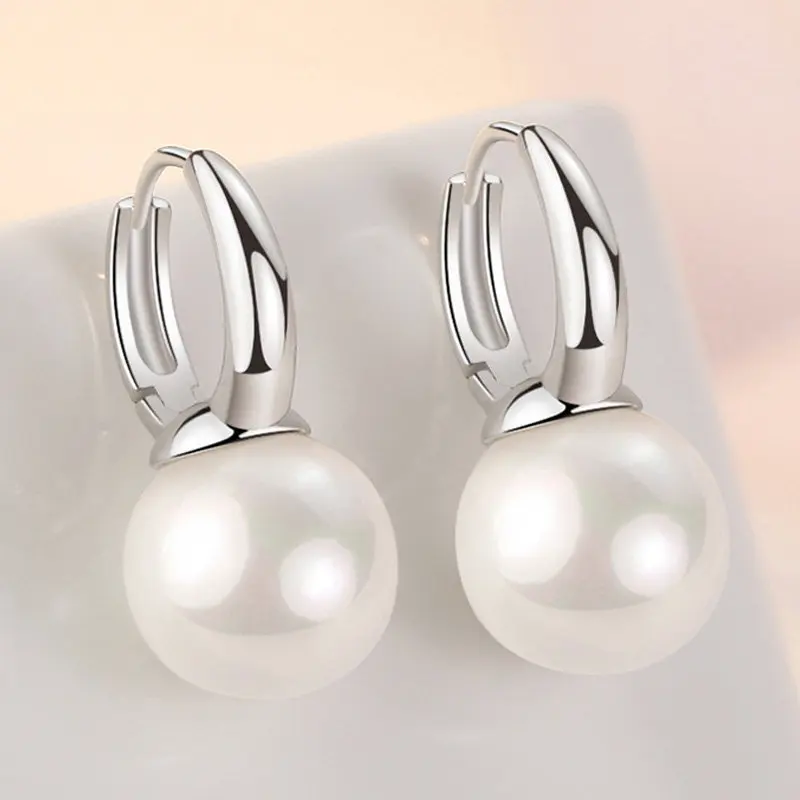 2023 New S925 Sterling Silver 26MM Elegant French Pearl Earrings For Women Fashion Wedding Earrings Gift Jewelry
2023 New S925 Sterling Silver 26MM Elegant French Pearl Earrings For Women Fashion Wedding Earrings Gift Jewelry