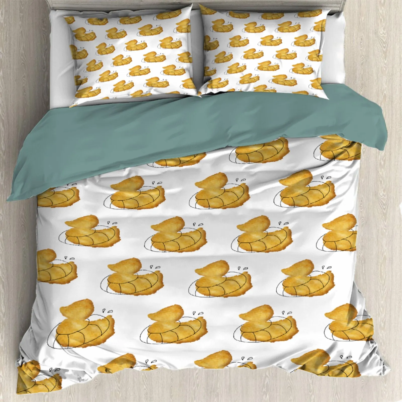 Funny Duck Chicken Print Duvet Cover Set Single Double Queen Size Bedding Sets Soft Home Textiles Quilt Covers Bedclothes
Funny Duck Chicken Print Duvet Cover Set Single Double Queen Size Bedding Sets Soft Home Textiles Quilt Covers Bedclothes