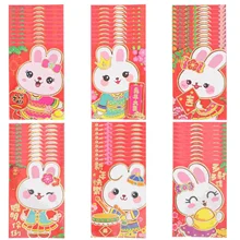 Red Envelopes Year Chinese Money New Envelope Rabbit Packets Packetpocket Festival Spring Lucky Paper Wedding Hong Bao Bunny