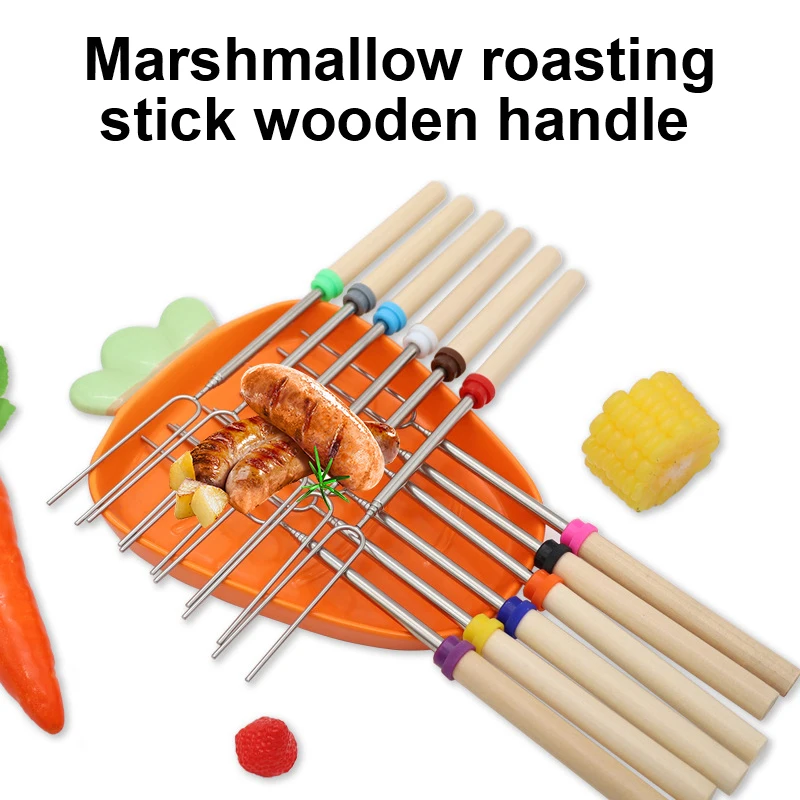 New 12Pcs Barbecue Fork Set with Storage Bag Marshmallow Sausages Hot Dogs Vegetables Roasting Sticks for Outdoor Camping BBQ
New 12Pcs Barbecue Fork Set with Storage Bag Marshmallow Sausages Hot Dogs Vegetables Roasting Sticks for Outdoor Camping BBQ