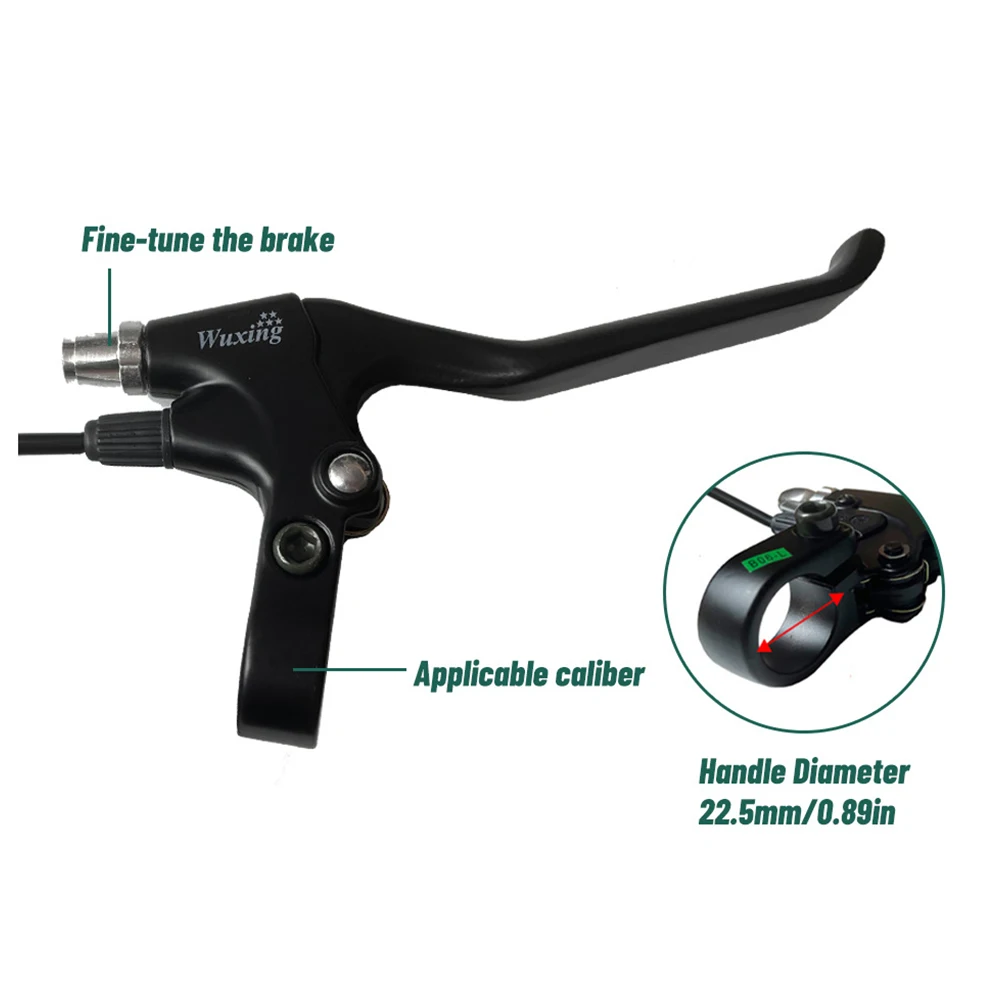 Wuxing 47PDD Electric Brakelever Aluminum Alloy Ebike Brake Electric Bicycle E-Scooter Cut Off Power Brake Handle Parts
Wuxing 47PDD Electric Brakelever Aluminum Alloy Ebike Brake Electric Bicycle E-Scooter Cut Off Power Brake Handle Parts