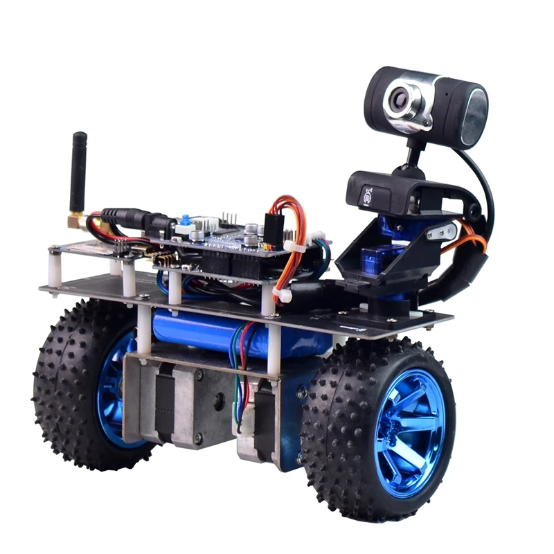 Rolyrobot Balance Car Robot STM32 Wireless Video Robot DIY Robot Electronic Learning Kit US Plug
Rolyrobot Balance Car Robot STM32 Wireless Video Robot DIY Robot Electronic Learning Kit US Plug