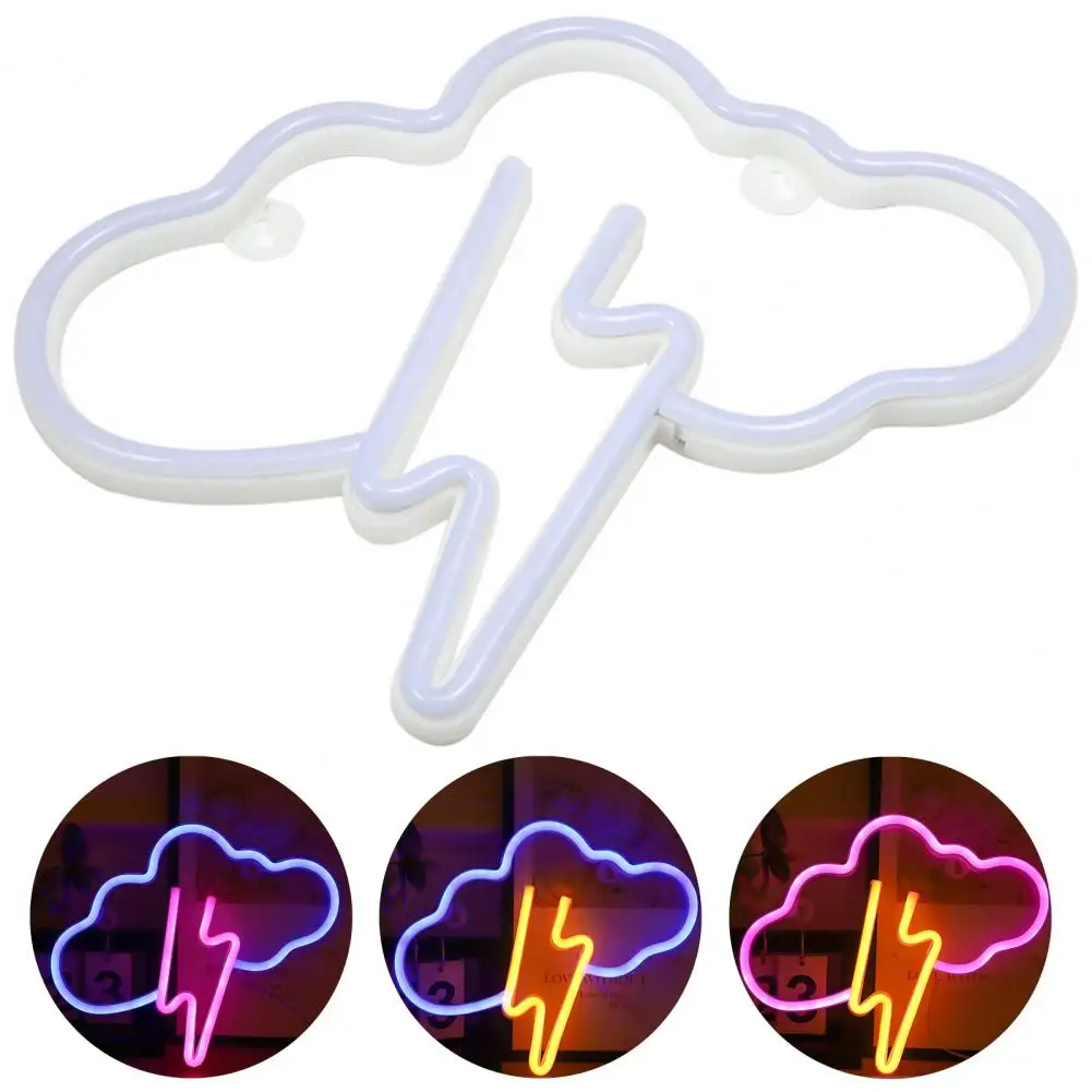 Practical LED Night Lamp Stunning Visual Effect Soft Lighting LED Cloud Lamp Cloud-Shaped LED Neon Sign Desktop Decoration
Practical LED Night Lamp Stunning Visual Effect Soft Lighting LED Cloud Lamp Cloud-Shaped LED Neon Sign Desktop Decoration