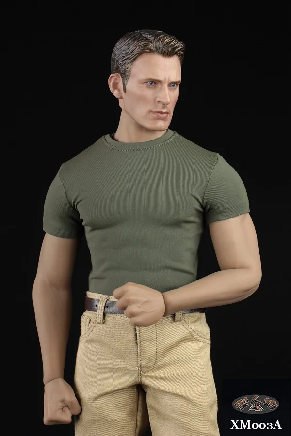 XRF XM03 1/6 Scale Casual Suit Male Soldier T-shirt Khaki Pants Belt Clothes for 12" TBLeague Strong Body Figure M33 Jiaou Doll
XRF XM03 1/6 Scale Casual Suit Male Soldier T-shirt Khaki Pants Belt Clothes for 12" TBLeague Strong Body Figure M33 Jiaou Doll
