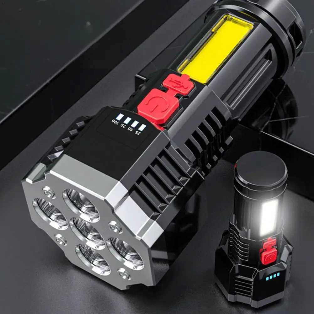 Explosion LED Flashlight Strong Light Rechargeable Super Bright Small Xenon Special Forces Outdoor Multi-Function
Explosion LED Flashlight Strong Light Rechargeable Super Bright Small Xenon Special Forces Outdoor Multi-Function