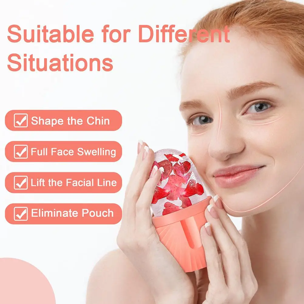Silicone Ice Cube Trays Beauty Lifting Ice Ball Face Roller Treatment Facial Massager Eye Contouring Acne Tool Skin Reduce T9E3
Silicone Ice Cube Trays Beauty Lifting Ice Ball Face Roller Treatment Facial Massager Eye Contouring Acne Tool Skin Reduce T9E3