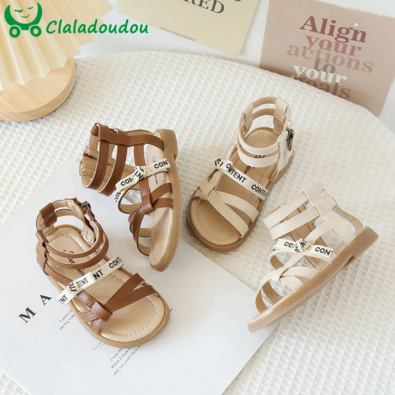 14.5-16cm Girls Gladiator Sandals,Beige Brown Side Zip Sandals Boots,Anti-slip Soft Toddler Girls Ankle Boots Summer Shoes
14.5-16cm Girls Gladiator Sandals,Beige Brown Side Zip Sandals Boots,Anti-slip Soft Toddler Girls Ankle Boots Summer Shoes