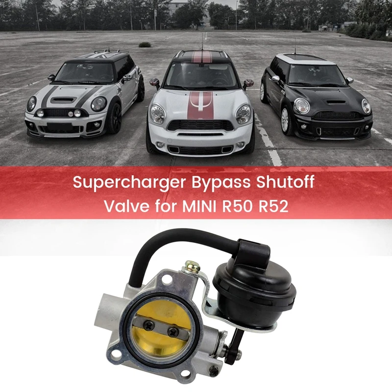 Car Supercharger Bypass Shutoff Valve For MINI R52 R53 COOPER S + JCW 11611501937 11614543535
Car Supercharger Bypass Shutoff Valve For MINI R52 R53 COOPER S + JCW 11611501937 11614543535