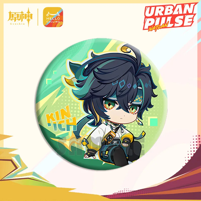 Genshin Impact X HELLO CYCLING Linkage Подарок значки, булавки, брелок, подвеска
Genshin Impact X HELLO CYCLING Linkage Подарок значки, булавки, брелок, подвеска
