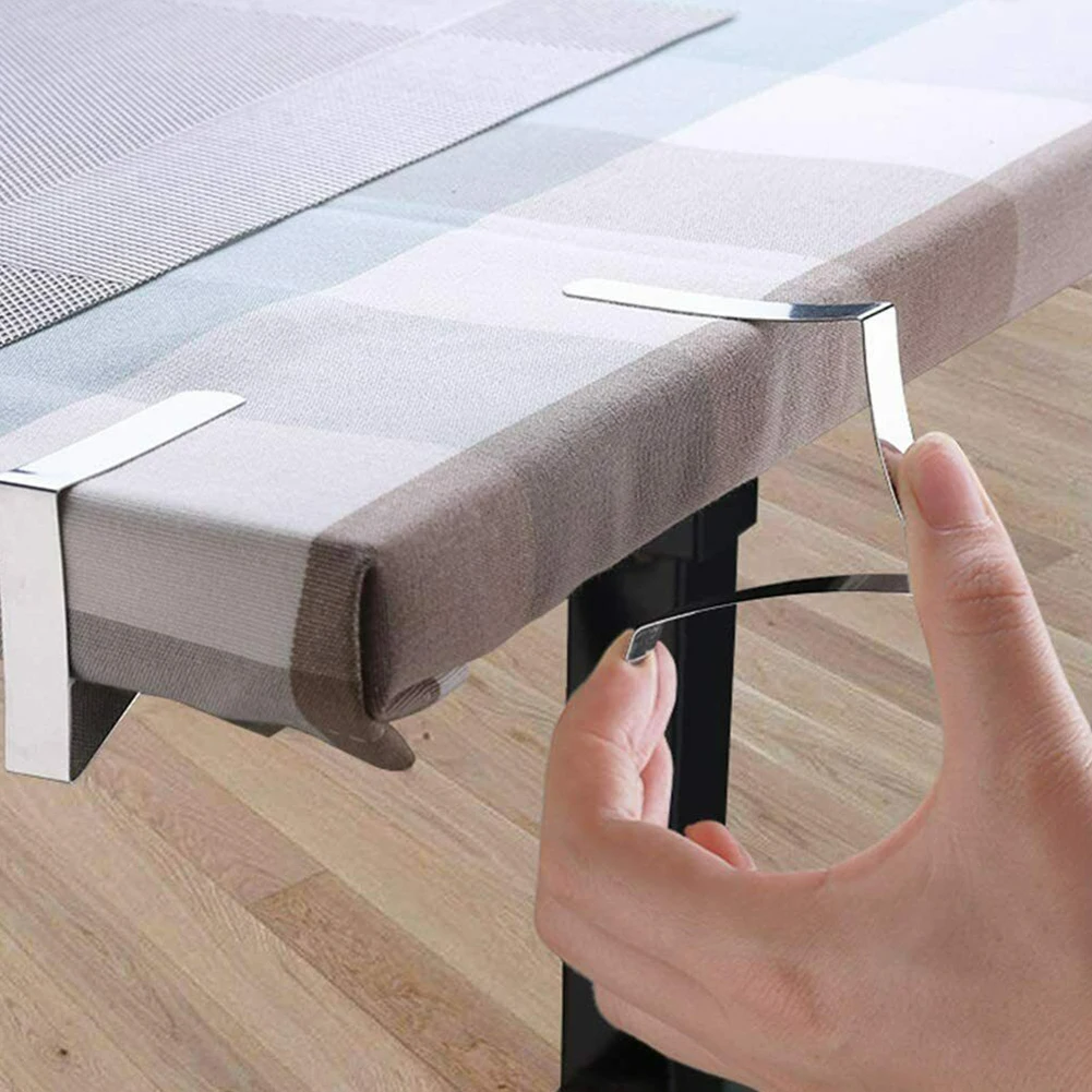 16pcs Tablecloth Clips Picnic Table Clips Stainless Steel Table Cloth Cover Clamps Table Cloth Holders Ideal For Weddings Party
16pcs Tablecloth Clips Picnic Table Clips Stainless Steel Table Cloth Cover Clamps Table Cloth Holders Ideal For Weddings Party
