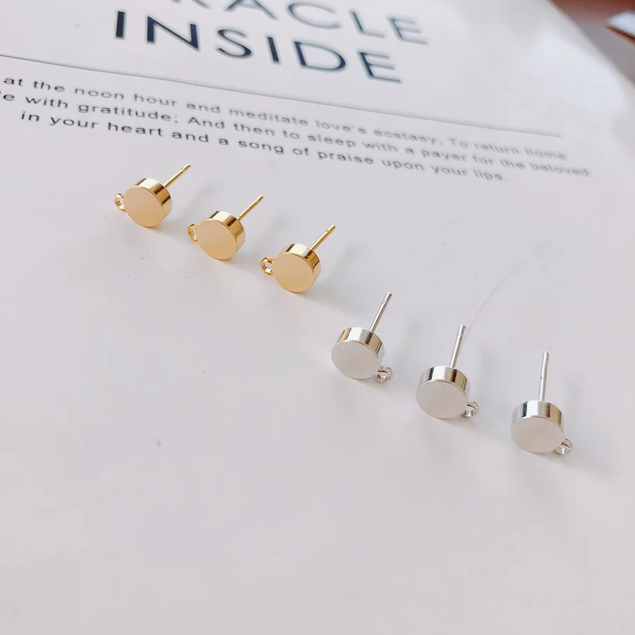 10pcs Earrings Connector Earrings Base Hook Stainless Steel Earring Settings Round for DIY Jewelry Making Accessories
10pcs Earrings Connector Earrings Base Hook Stainless Steel Earring Settings Round for DIY Jewelry Making Accessories