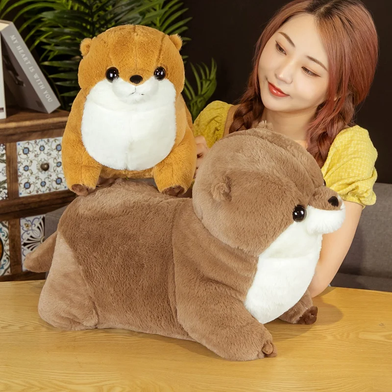 50-65CM Kawaii Nutria Otter Plush Mollusk Stuffed Animal Crossing Plush Toys Pillow Doll Home Decoration Fabric Comfortable Gift
50-65CM Kawaii Nutria Otter Plush Mollusk Stuffed Animal Crossing Plush Toys Pillow Doll Home Decoration Fabric Comfortable Gift