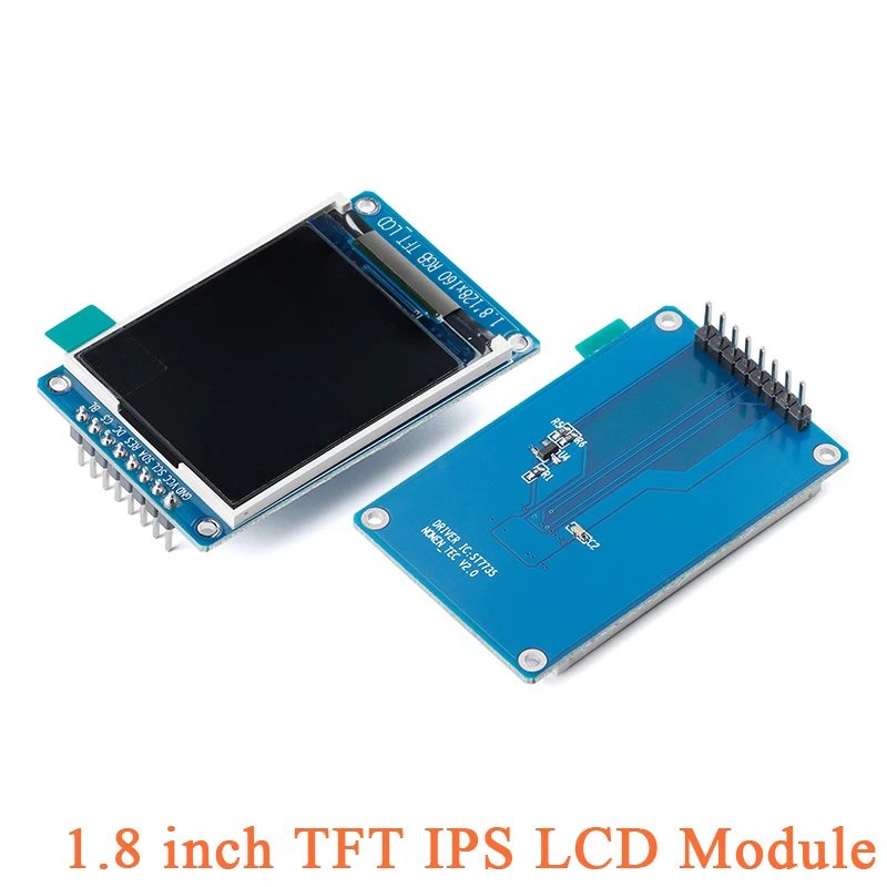 

1.8 Inch HD IPS TFT LCD Display SPI Colorful Screen Module 1.8" 128x160 128*160 Full View Display ST7735 Driver DC 3.3V