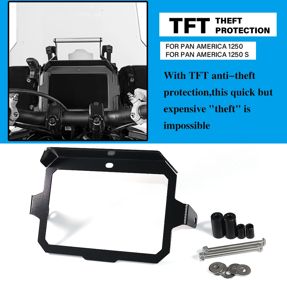 For RA 1250 Pan America 1250 S 2021- Motorcycle Accessories Meter Frame TFT Theft Protection Protector Instrument Guard
For RA 1250 Pan America 1250 S 2021- Motorcycle Accessories Meter Frame TFT Theft Protection Protector Instrument Guard