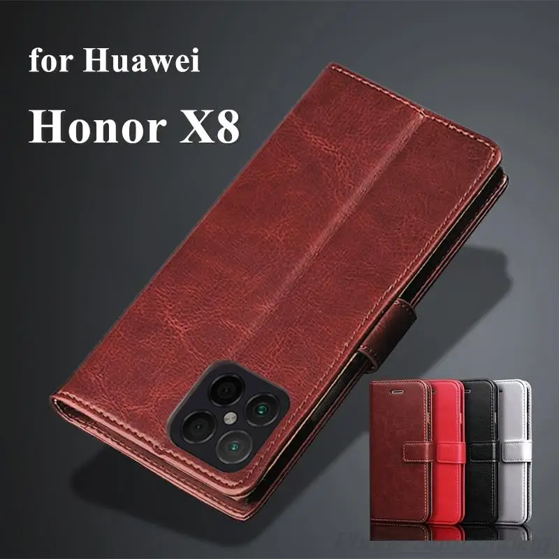 Luxury Wallet Case for Huawei Honor X8 6.7" /Honor X8 5G 6.5" Flip Pu Leather Cover Card Holder Holster Shell Fundas Coque
Luxury Wallet Case for Huawei Honor X8 6.7" /Honor X8 5G 6.5" Flip Pu Leather Cover Card Holder Holster Shell Fundas Coque