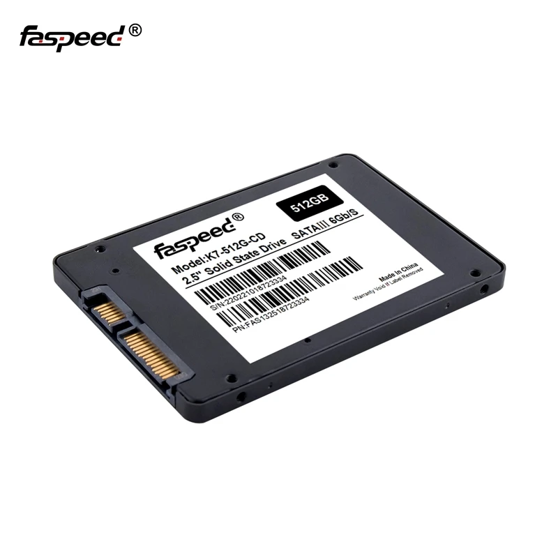 

Внутренний жесткий диск Faspeed 2,5 дюйма SATA3 Ssd 120 ГБ 128 ГБ 240 ГБ 256 ГБ 60 ГБ 480 ГБ 512 ГБ 1 ТБ, твердотельный накопитель для настольного ПК и ноутбука