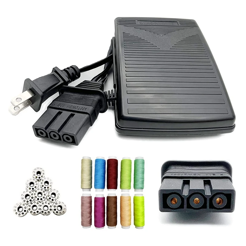 Ножная педаль для швейной машины, сменный шнур питания для швейной машины 
Ножная педаль для швейной машины, сменный шнур питания для швейной машины