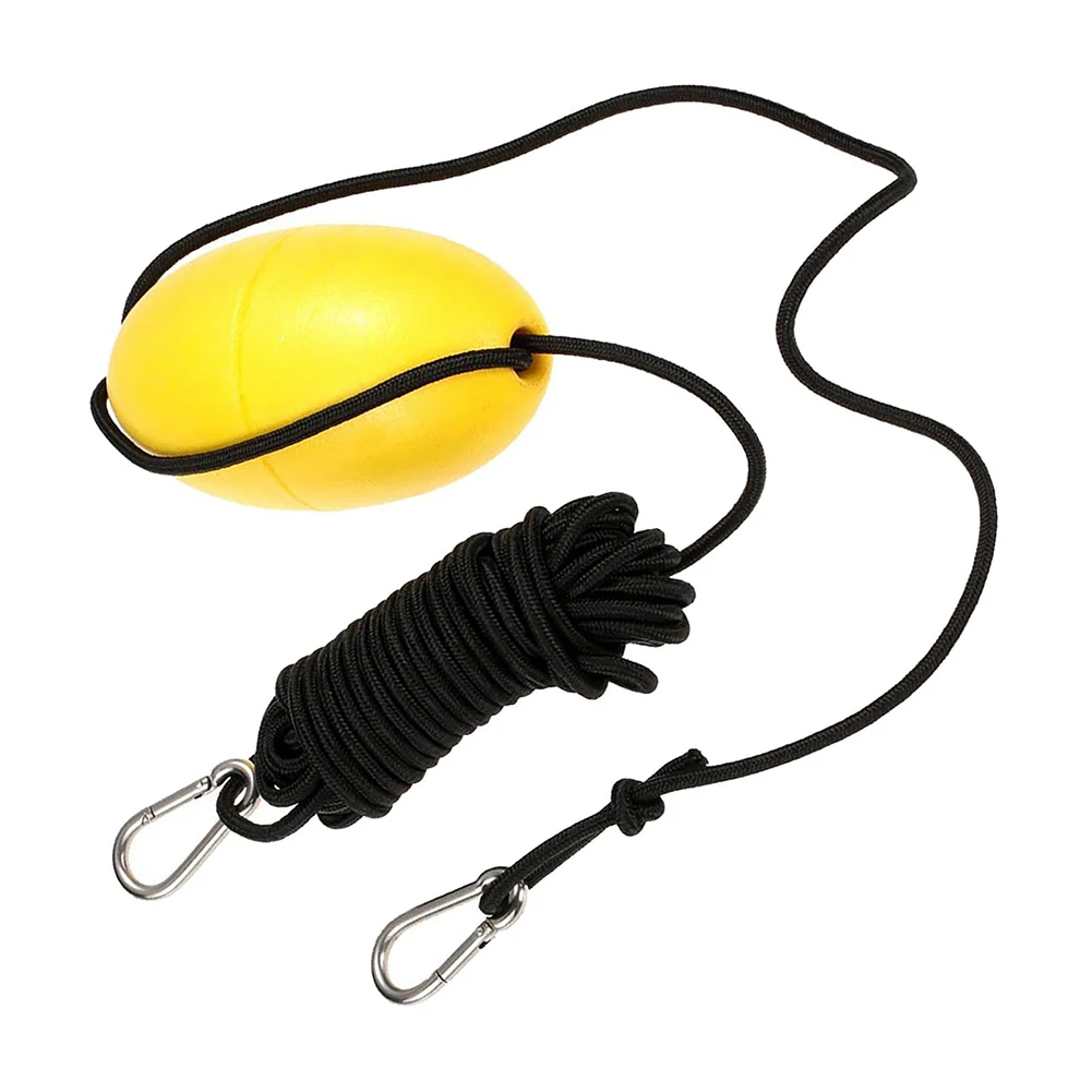 Drift Anchor Tow Rope With EVA Buoy Buoy Ball Float Leash For Accessory Durable Floating Cord Dual Floats With 2pcs Clip Buckles
Drift Anchor Tow Rope With EVA Buoy Buoy Ball Float Leash For Accessory Durable Floating Cord Dual Floats With 2pcs Clip Buckles