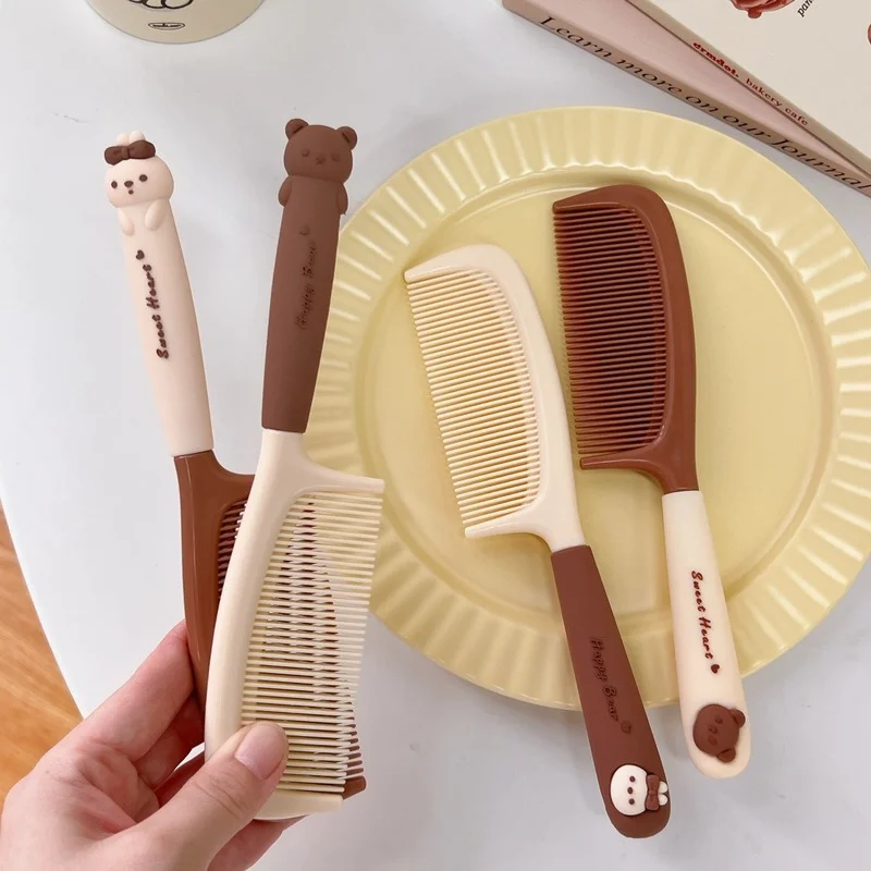 Cute Kawaii Bear Mother-kids Baby Hair Brush Comb Resin Untangling Makeup Hairbrush Health Care Tools for Women Girl Accessories
Cute Kawaii Bear Mother-kids Baby Hair Brush Comb Resin Untangling Makeup Hairbrush Health Care Tools for Women Girl Accessories