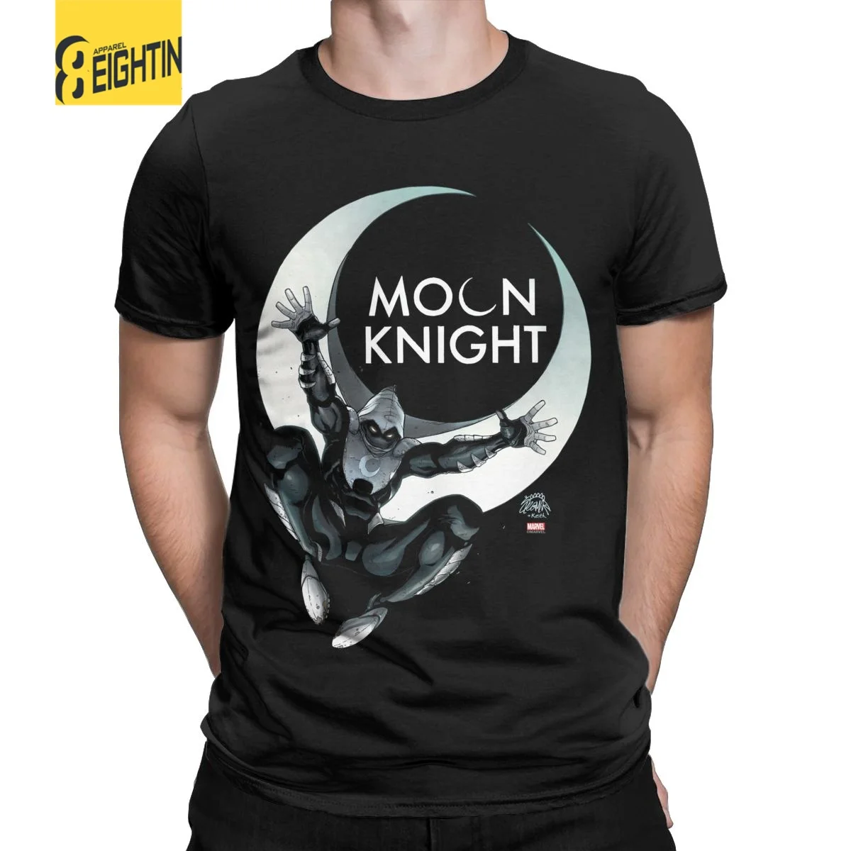 Disney Moon Knight Men's T Shirts Marvel Comics Unique Unisex Tee Shirt Short Sleeve Round Neck T-Shirts Pure Cotton Gift Tops
Disney Moon Knight Men's T Shirts Marvel Comics Unique Unisex Tee Shirt Short Sleeve Round Neck T-Shirts Pure Cotton Gift Tops