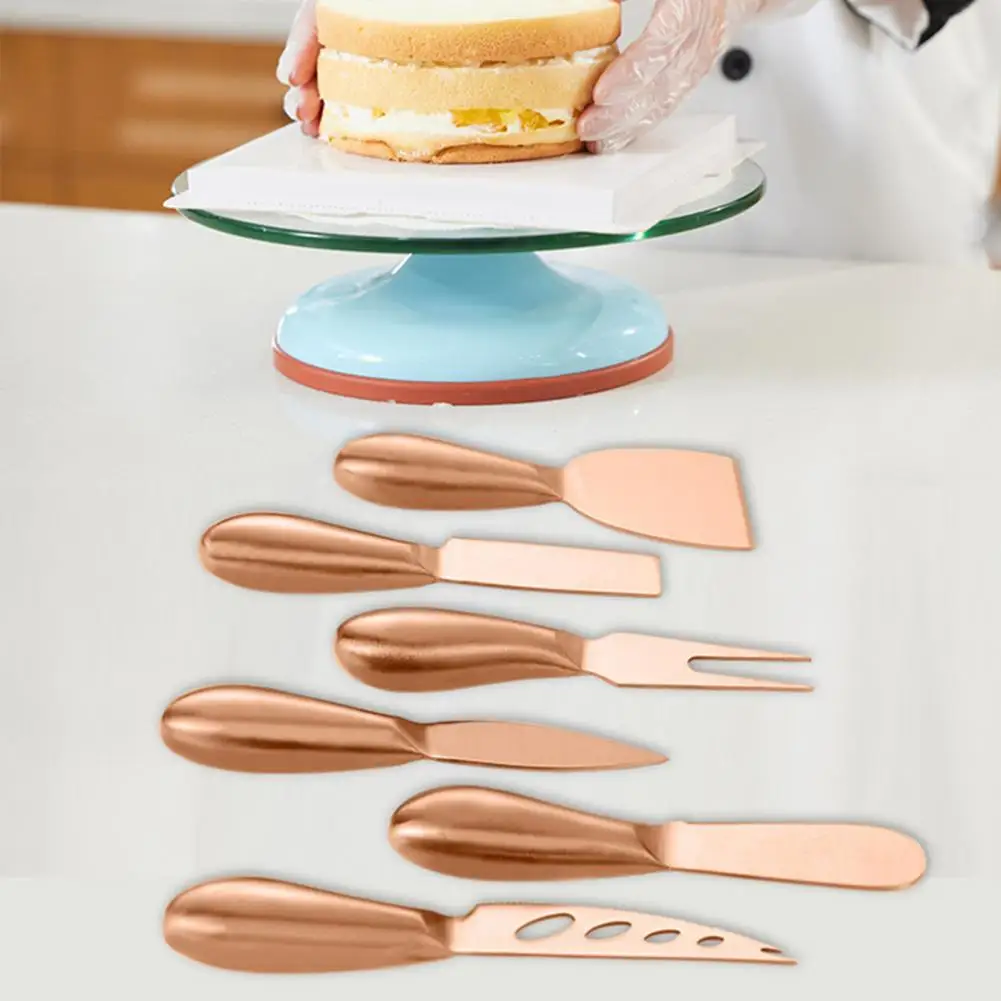 6Pcs Butter Cutter Unique 5 Colors Rust-resistant Bread Bakery Butter Spreader for Cooking Cheese Knife Cheese Cutter
6Pcs Butter Cutter Unique 5 Colors Rust-resistant Bread Bakery Butter Spreader for Cooking Cheese Knife Cheese Cutter