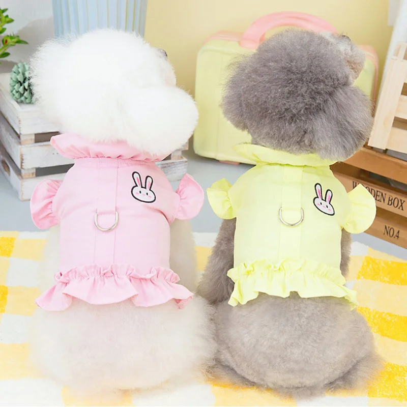 Одежда с кроликом, собакой, футболка, мультяшная кавайная одежда для домашних животных, модная Повседневная Удобная трендовая Розовая Одежда для собак на весну и лето, оптовая продажа
Одежда с кроликом, собакой, футболка, мультяшная кавайная одежда для домашних животных, модная Повседневная Удобная трендовая Розовая Одежда для собак на весну и лето, оптовая продажа