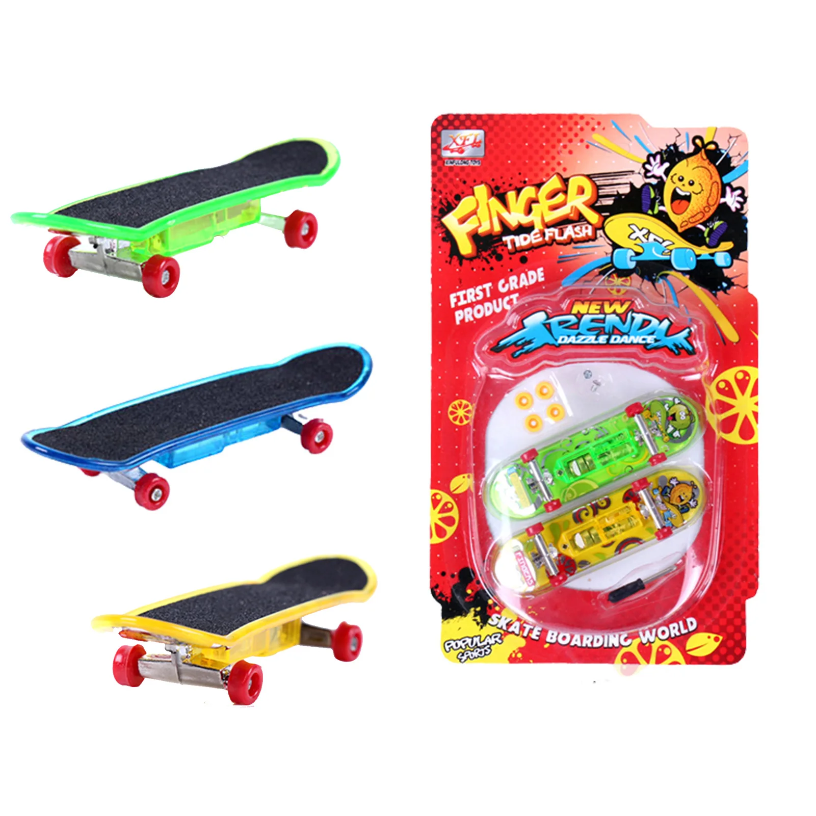 

Creative Mini Finger Skateboards For Kids 2 Pieces Durable Finger Boards Fingerboard Skateboard For Party Favors