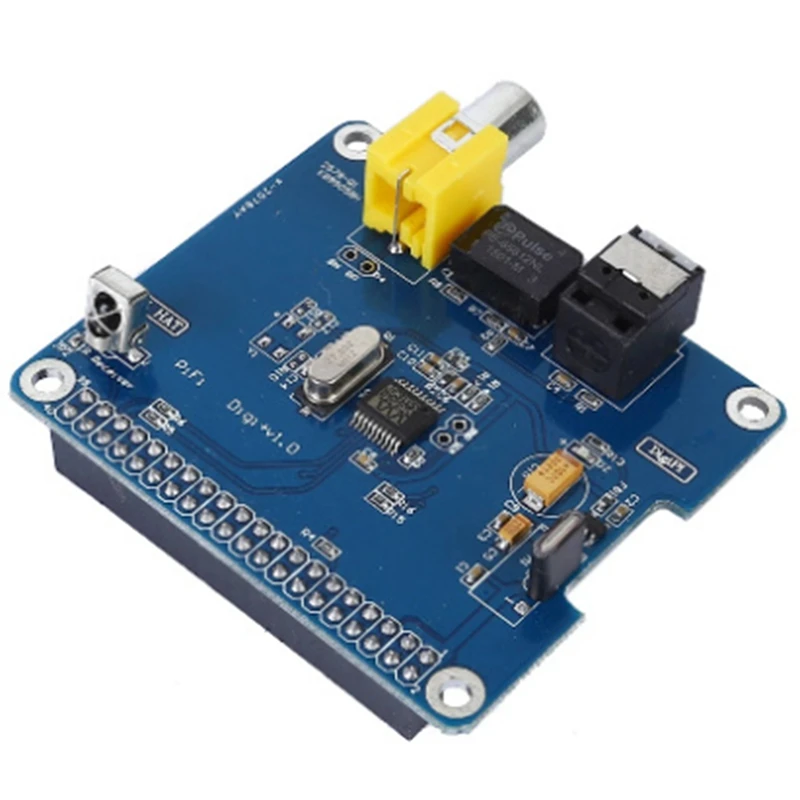 Цифровая звуковая карта, синяя цифровая звуковая карта I2S SPDIF, оптический волоконный RCA для Raspberry Pi 3 /2 B +
Цифровая звуковая карта, синяя цифровая звуковая карта I2S SPDIF, оптический волоконный RCA для Raspberry Pi 3 /2 B +