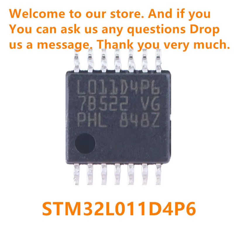 Оригинальная модель STM32L011D4P6, Фотосессия + 32-битный микроконтроллер-микросхема интегральной схемы MCU
Оригинальная модель STM32L011D4P6, Фотосессия + 32-битный микроконтроллер-микросхема интегральной схемы MCU