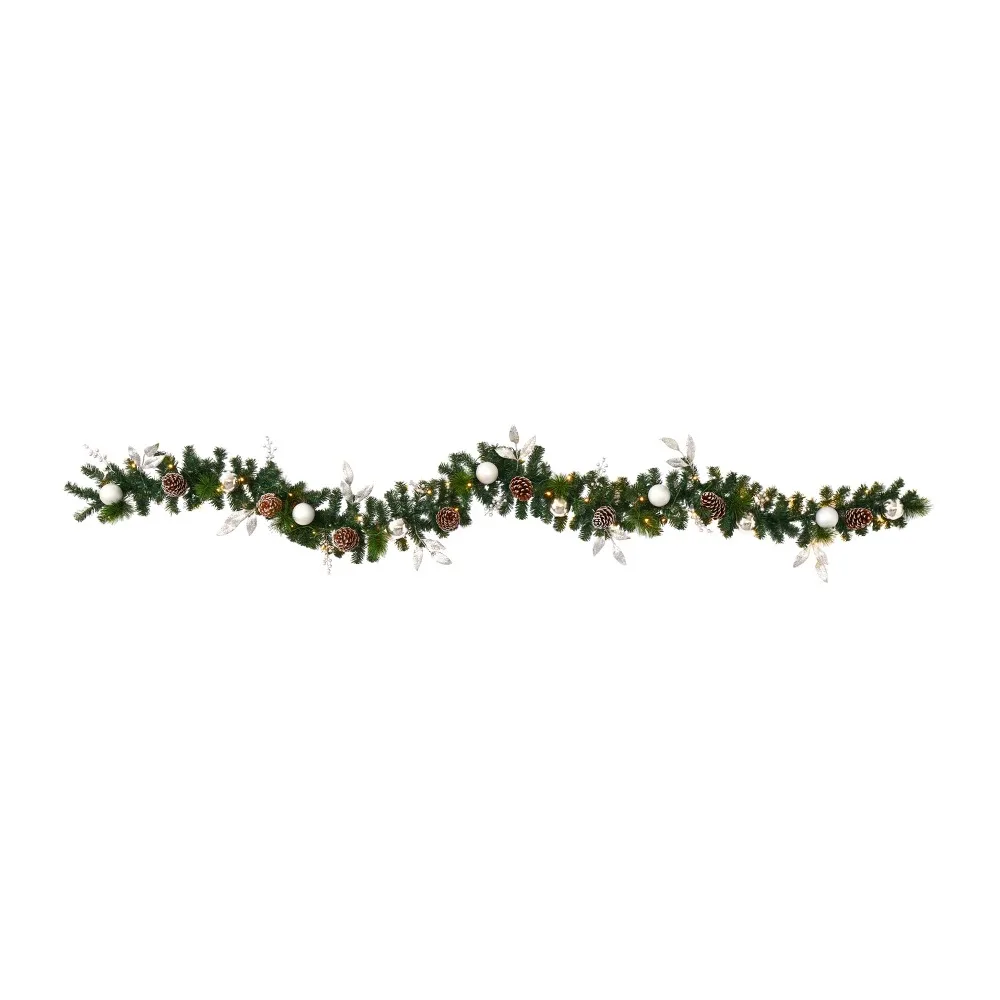 Christmas Decoration Prelit LED Ornament and Pinecone Artificial Christmas Garland Free Shipping Decorations Ornaments Decor
Christmas Decoration Prelit LED Ornament and Pinecone Artificial Christmas Garland Free Shipping Decorations Ornaments Decor
