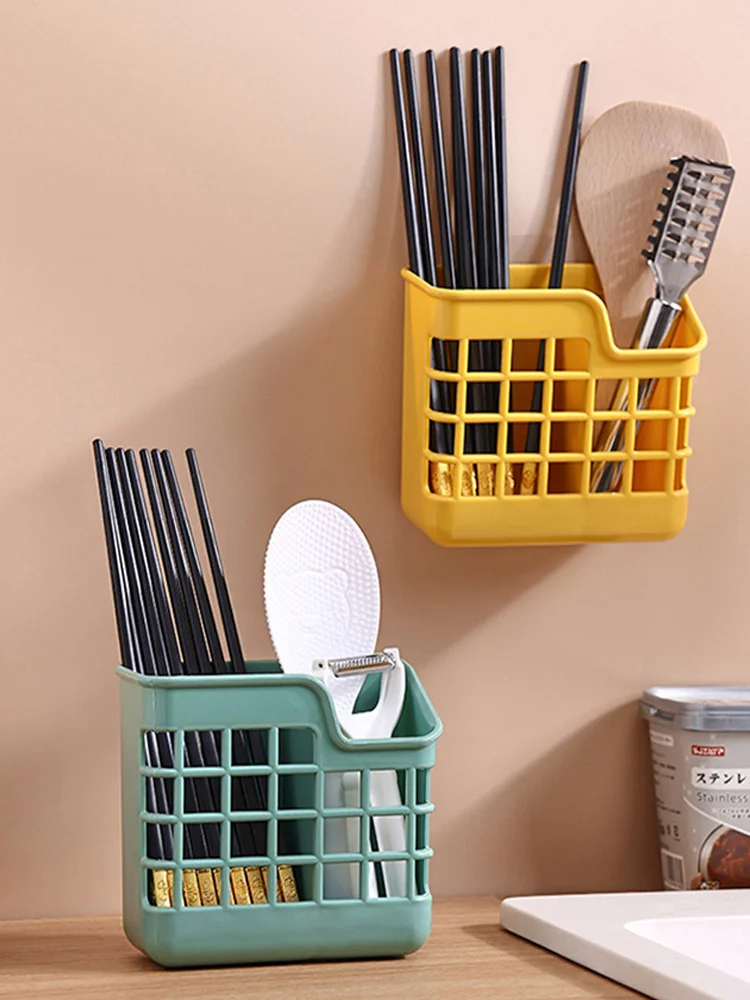 household Chopsticks kitchen mesh cage wall Free puncturing chopstick chopsticks plastic cutlery spoon basket rack chopsticks
household Chopsticks kitchen mesh cage wall Free puncturing chopstick chopsticks plastic cutlery spoon basket rack chopsticks