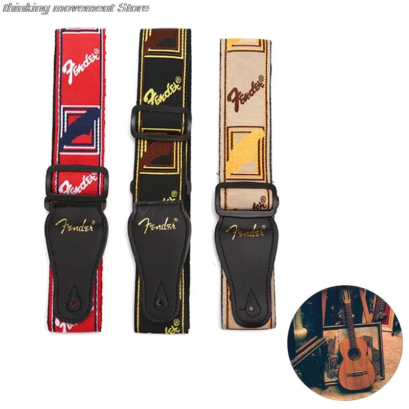 1 PC 145cmx5cm Adjustable Guitar Accessories Strap Embroidery Strap Guitar Strap Leather Ends For Electric Acoustic Folk Guitar
1 PC 145cmx5cm Adjustable Guitar Accessories Strap Embroidery Strap Guitar Strap Leather Ends For Electric Acoustic Folk Guitar