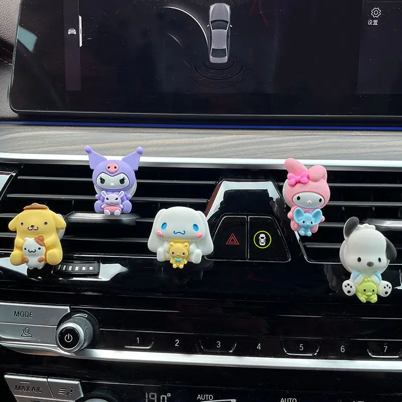 Kawaii Sanrio Kuromimymelody Five Pack Car Air Vent Decorations Cute Air Conditioning Car Aromatherapy Car Accessories
Kawaii Sanrio Kuromimymelody Five Pack Car Air Vent Decorations Cute Air Conditioning Car Aromatherapy Car Accessories